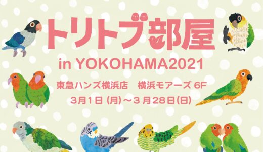トリトブ部屋in横浜ハンズ(2021/3/1-28)